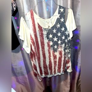 American flag shirt